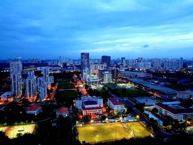 View căn hộ Riviera Point Căn hộ Riviera Point tầng 35, view thành phố thông thoáng.