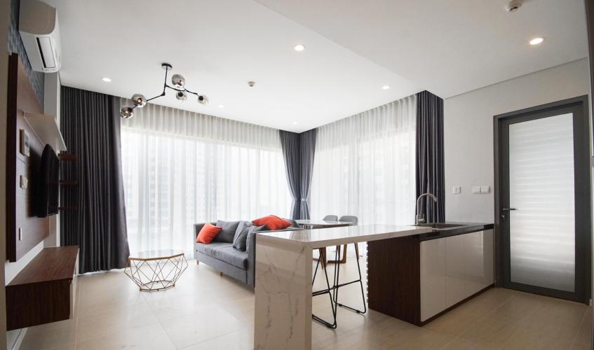 Phòng khách Diamond Island, Quận 2 Căn hộ Diamond Island hướng Đông Nam, đầy đủ nội thất.