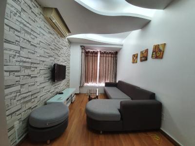 Phòng khách căn hộ Sky Garden 3 Căn hộ Sky Garden 3 view nội khu thoáng đãng, tầng trung.