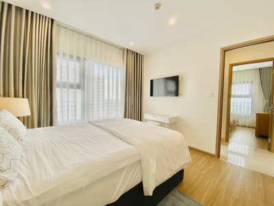 Căn hộ Vinhomes Grand Park, Quận 9 Căn hộ Vinhomes Grand Park hướng ban công tây nam đầy đủ nội thất diện tích 81.7m²