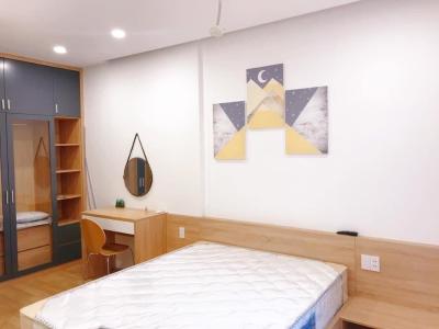 Phòng ngủ Sunrise Riverside Căn hộ Sunrise Riverside tầng cao đón view nội khu mát mẻ.