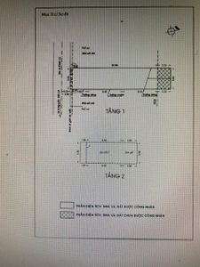 Nhà phố Quận Tân Bình Nhà phố thiết kế 2 lầu đúc chắc chắn, cách công viên Hoàng Văn Thụ 3km.