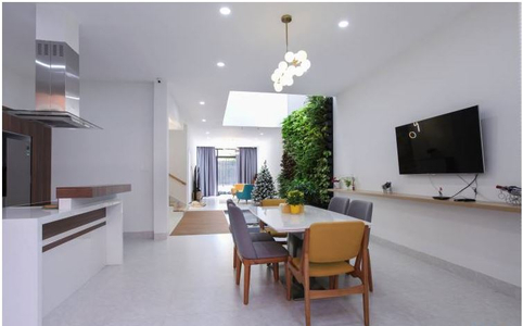 Nhà phố Quận 7 Nhà phố KDC Savimex thiết kế 1 trệt, 2 lầu và 1 Gara diện tích 168m2.