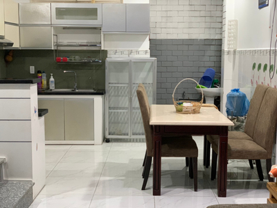 Nhà phố Quận Bình Thạnh Nhà phố Khu cư Xá Công An, thiết kế 1 trệt, 2 lầu và sân thượng kiên cố.