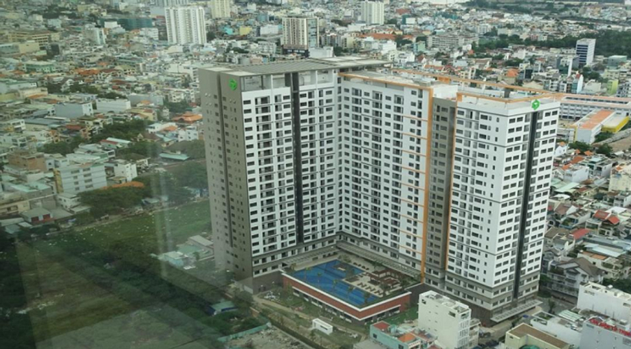 Căn hộ Wilton Tower, Quận Bình Thạnh Căn hộ tầng 15 Wilton Tower ban công rộng rãi, view đón gió mát.