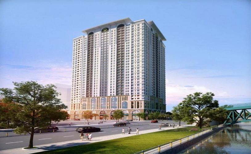 Saigon Royal Căn hộ Saigon Royal 2 phòng ngủ cửa hướng Đông Nam, view Bitexco.