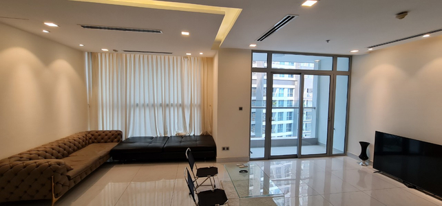 Căn hộ Vinhomes Central Park, Quận Bình Thạnh Căn hộ Vinhomes Central Park tầng 23 thiết kế hiện đại, view sông thoáng mát.