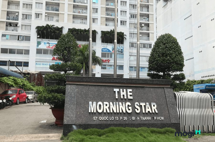 Căn hộ The Morning Star Plaza, Quận Bình Thạnh Căn hộ The Morning Star Plaza tầng 10 thiết kế 3 phòng ngủ, đầy đủ nội thất.