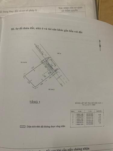 Bản vẽ nhà phố Quận Gò Vấp Nhà phố cấp 4 trong hẻm rộng 3m diện tích 50m2, pháp lý đầy đủ.