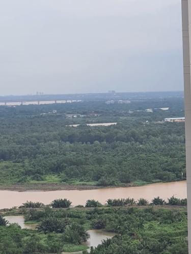 View Vinhomes Grand Park Quận 9 Căn hộ Vinhomes Grand Park tầng trung, đón view ngoại khu mát mẻ.