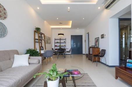 Phòng khách Saigon Pearl Quận Bình Thạnh Căn hộ Saigon Pearl tầng cao, đầy đủ nội thất