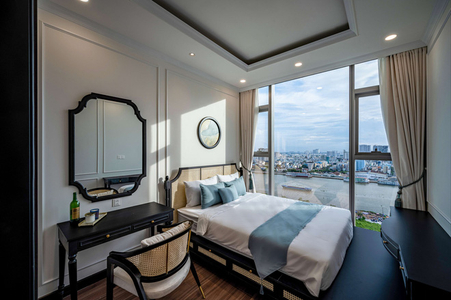 Căn hộ Empire City, Quận 2 Căn hộ Empire City tầng 21 có 3 phòng ngủ, view đón gió thoáng mát.