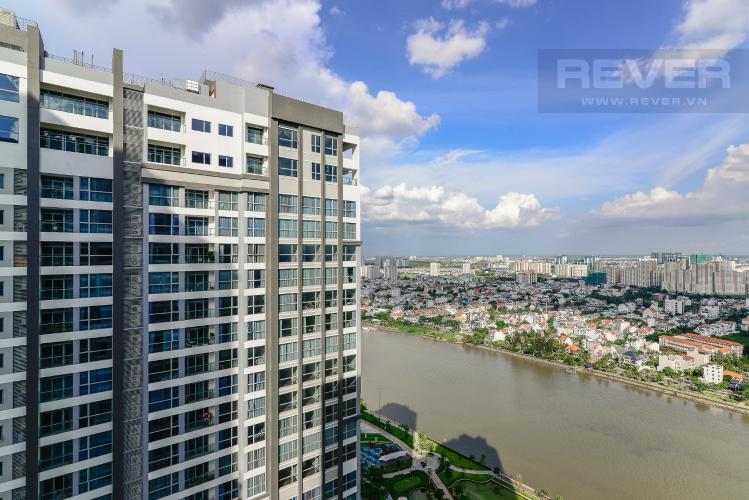 View Căn hộ Vinhomes Central Park tầng cao C1, view sông, 2 phòng ngủ