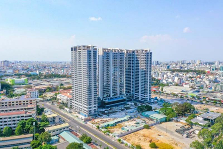 Căn hộ Kingdom 101, Quận 10 Căn hộ Kingdom 101 tầng thấp diện tích 71m2, bàn giao đầy đủ nội thất.