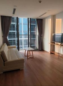 Phòng khách căn hộ Eco Green Saigon Căn hộ 3 phòng ngủ Eco Green Saigon thiết kế hiện đại đầy đủ nội thất