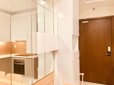 Căn hộ Masteri Millennium, Quận 4 Căn hộ Masteri Millennium tầng 20 view thoáng mát, đầy đủ nội thất.