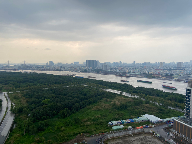  Căn hộ có 2 phòng ngủ Empire City tầng 26 diện tích 91.4m2, đầy đủ nội thất.