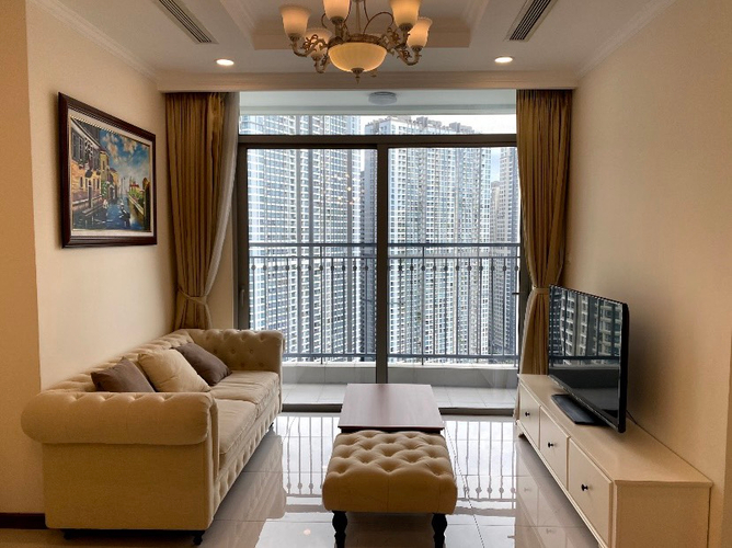 Căn hộ Vinhomes Central Park, Quận Bình Thạnh Căn hộ tầng 12A Vinhomes Central Park, đầy đủ nội thất hiện đại.