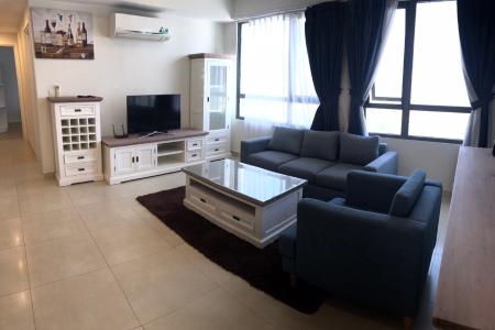 Căn hộ Masteri Thảo Điền, Quận 2 Căn hộ Masteri Thảo Điền tầng 24 có 3 phòng ngủ, nội thất đầy đủ.