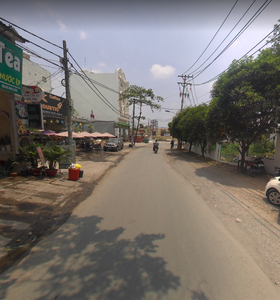 Đường trước nhà phố Quận 9 Nhà phố mặt tiền đường Tăng Nhơn Phú, diện tích 75m2 vuông đẹp.
