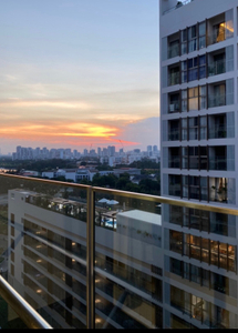 View căn hộ Phú Mỹ Hưng Midtown, Quận 7 Căn hộ Phú Mỹ Hưng Midtown tầng 11 thiết kế 2 phòng ngủ, đầy đủ nội thất.