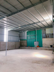 Nhà xưởng kho bãi Quận 9 Nhà xưởng kho bãi diện tích 400m2, mặt tiền đường Long Thuận.