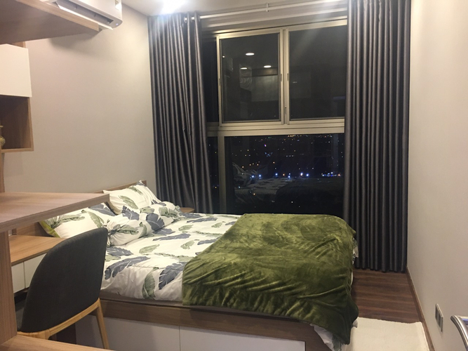 Phòng ngủ căn hộ Phú Mỹ Hưng Midtown, Quận 7 Căn hộ Phú Mỹ Hưng Midtown thiết kế 2 phòng ngủ, đầy đủ nội thất.