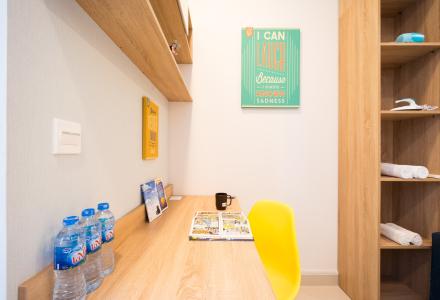 Phòng khách căn hộ RIVERGATE RESIDENCE Cho thuê căn hộ RiverGate Residence 1PN, tháp B, diện tích 26m2, đầy đủ nội thất