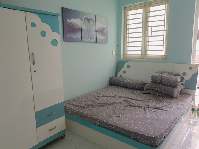 Nhà phố Quận Gò Vấp Nhà phố hẻm rộng hơn 3m đường Số 9, kết cấu 1 trệt, 1 lầu đầy đủ nội thất.