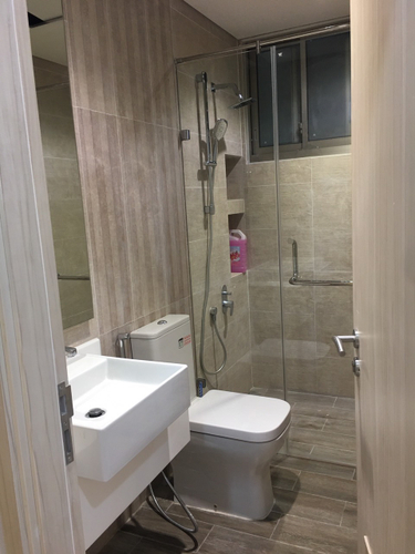 Phòng tắm căn hộ Phú Mỹ Hưng Midtown, Quận 7 Căn hộ Phú Mỹ Hưng Midtown thiết kế 2 phòng ngủ, đầy đủ nội thất.