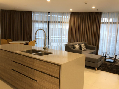 Căn hộ City Garden, Quận Bình Thạnh Căn hộ tầng 14 City Garden thiết kế hiện địa, bàn giao đầy đủ nội thất.