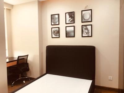 phòng ngủ căn hộ sài gòn mia Bán căn hộ nội thất đầy đủ Saigon Mia, view thành phố mát mẻ