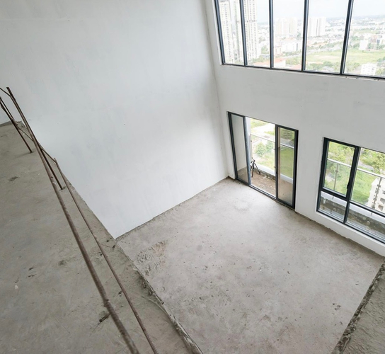 Căn hộ One Verandah, Quận 2 Duplex One Verandah tầng 21 thiết kế 1 trệt, 1 lầu, view sông thoáng mát.