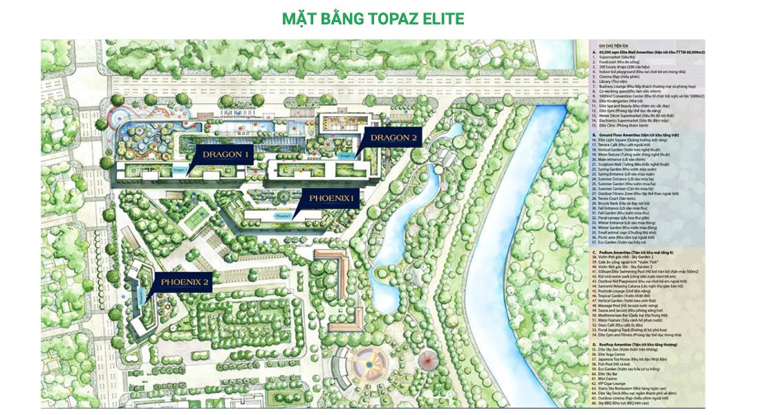 Tổng quan dự án Topaz Elite Căn hộ Topaz Elite tầng 12A ban công hướng Tây view thành phố