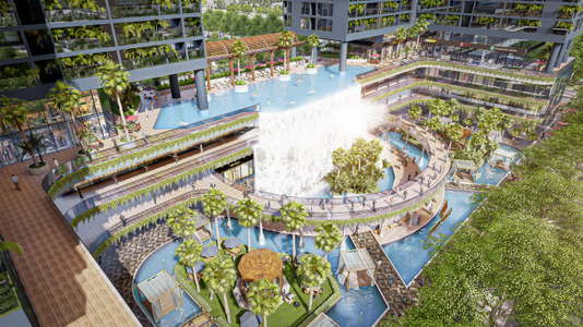 Căn hộ Sunshine Horizon, Quận 4 Căn hộ tầng 11 Sunshine Horizon có 2 phòng ngủ, nội thất cơ bản.