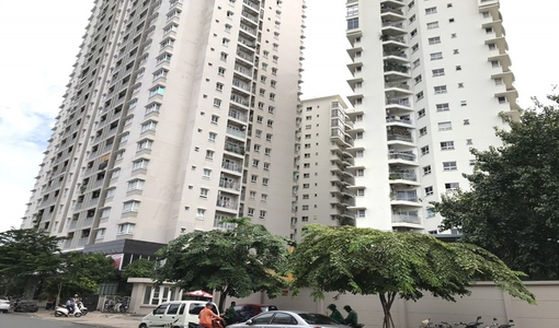 Căn hộ An Phú Apartment, Quận 6 Căn hộ An Phú Apartment tầng 19 có 3 phòng ngủ, nội thất cơ bản.