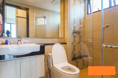 Không gian căn hộ Feliz En Vista, Quận 2 Căn hộ Feliz En Vista tầng cao đón view Landmark 81, đầy đủ nội thất.