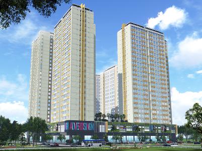 Căn hộ Topaz City , Quận 8 Căn hộ Topaz City tầng cao có 2 phòng ngủ, nội thất cơ bản.