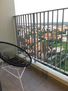 View căn hộ Masteri Thảo Điền, Quận 2 Căn hộ Masteri Thảo Điền tầng 12 có 2 phòng ngủ, view thành phố sầm uất.