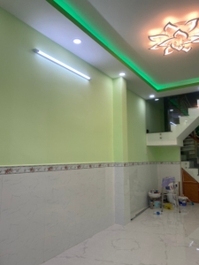 Nhà phố Quận 7 Nhà phố thiết kế 1 trệt, 1 lầu diện tích 44m2 khu vực dân cư hiện hữu.