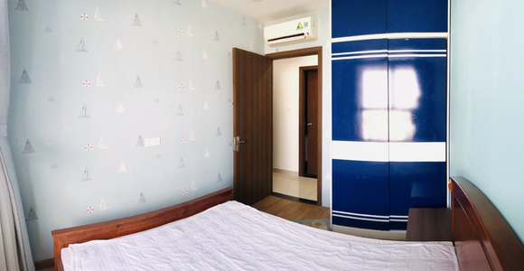 Căn hộ Kingston Residence, Quận Phú Nhuận Căn hộ Kingston Residence tầng 7 thiết kế 2 phòng ngủ, đầy đủ nội thất.