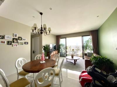 phòng ăn căn hộ riviera point Căn hộ Riviera Point đón view sông, tầng trung thoáng mát.