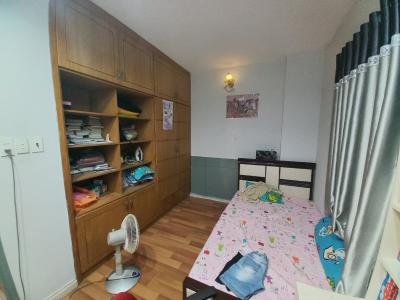 Phòng ngủ căn hộ Chung cư Tôn Thất Thuyết, Quận 4 Căn hộ Chung cư Tôn Thất Thuyết thiết kế hiện đại, đầy đủ nội thất.