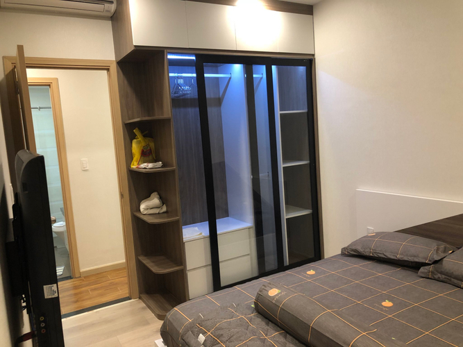 Phòng ngủ Sunrise Riverside Căn hộ Sunrise Riverside tầng 20 cửa hướng Nam, ban công hướng Bắc.