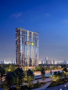 Sky 89 An Gia Căn hộ Sky 89 An Gia tầng cao, ban công thoáng mát