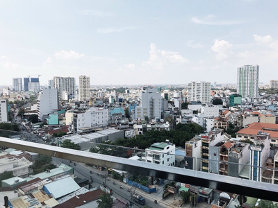 View căn hộ La Bonita, Quận Bình Thạnh Căn hộ La Bonita tầng 14 view Thanh Đa đón gió thoáng mát.