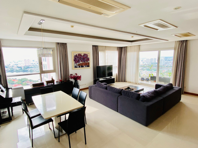 Căn hộ Xi Riverview Palace, Quận 2 Căn hộ Xi Riverview Palace tầng 23 view thoáng mát, nội thất cơ bản.