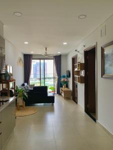 Nội thất River Panorama Căn hộ River Panorama tầng 12A thiết kế 2 phòng ngủ, đầy đủ nội thất.