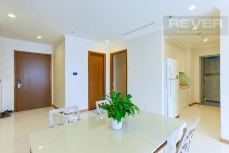 Bàn Ăn Căn hộ Vinhomes Central Park tầng cao L2, 3 phòng ngủ, nội thất đầy đủ