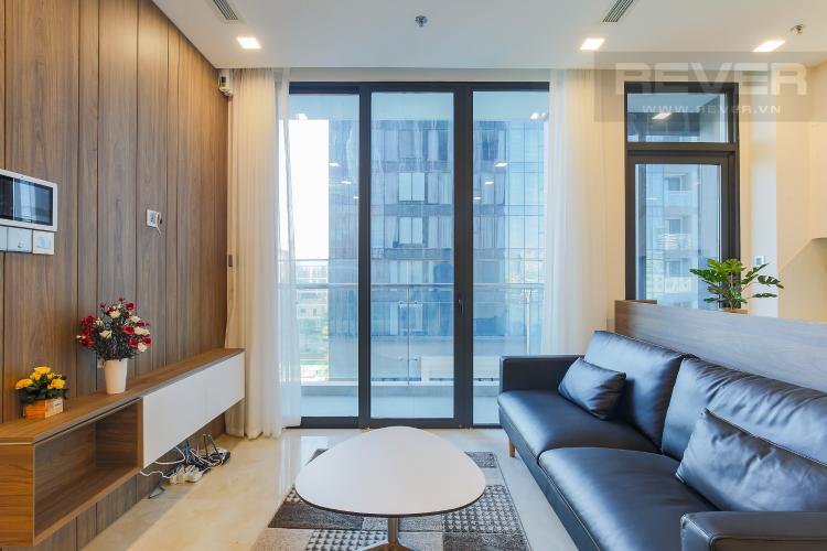 Phòng Khách Căn hộ Vinhomes Golden River tầng tháp, 2PN đầy đủ nội thất